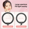 Picture of AMBITFUL KN-21C 21inch 53cm Dimmable 3000~6000K Bi-Color LED Ring Light with Tripod and Phone Holder,with Remote, for Makeup, Selfie, Vlog, YouTube Video, Camera (2PCS)