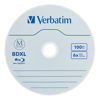 Picture of Verbatim M DISC BDXL 100GB 6X with Branded Surface - 25pk Spindle & BD-R 50GB 6X Blu-ray Recordable Media Disc - 25 Pack Spindle - 98356