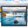 Picture of Dpofirs 15inch TFT 4:3 Display, 1024x768 Embedded Industrial, Metal Industrial Display Non-Touch Monitor, for HDMI/VGA/AV/BNC/USB,for PC/TV/CCTV/Computer/Camera(US)