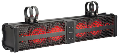 Picture of Rockville XBAR-24 24" ATV/UTV Soundbar Bluetooth Speaker System w LED + Wire Kit, Black