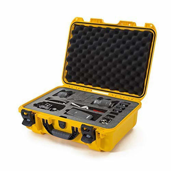 Picture of Nanuk 925 Waterproof Carry-on Hard Case with Foam Insert for Canon, Nikon - 1 DSLR Body and Lens/Lenses - Yellow