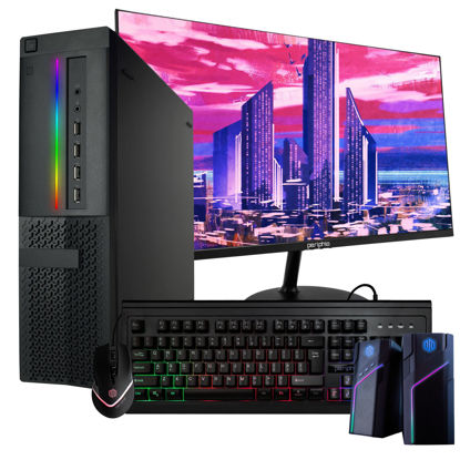 Picture of Dell Optiplex 7010 (RGB) Desktop Computer | Quad Core Intel i5 (3.2) | 16GB DDR3 RAM | 2TB HDD Hard Disk Drive | Windows 10 Home | Home or Office PC (Renewed)