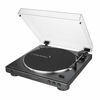 Picture of Audio-Technica AT-LP60XBT-BK Fully Automatic Bluetooth Belt-Drive Stereo Turntable, Black, Hi-Fi, 2 Speed, Dust Cover, Anti-Resonance, Die-cast Aluminum Platter