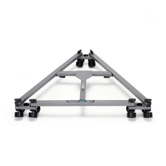 Picture of PROAIM Swift Video Camera Track Dolly System for Filmmakers. 28'' Central Distance. Payload up to 159kg / 350lb (SWFT-DL)