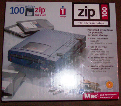 Picture of Iomega Zip 100 Drive for Windows and Mac Computers - SCSI