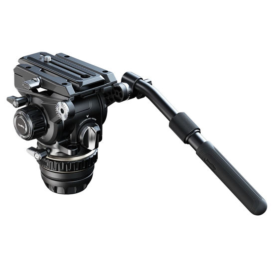 Picture of SmallRig DH12 Professional Fluid Video Head with 6-Step Counterbalance Dynamic, Step-Less Damping Adjust on Pan/Tilt, Dual-Mode QR Plate, Weight 1.9kg / 4.2lb, Load up 8kg / 17.6lb - 4464