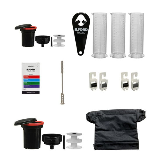 Picture of Paterson And Ilford Film Processing Kit with Extra Developing Tanks and Reels Bundle (3 Items)