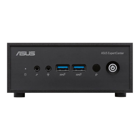 Picture of ASUS ExpertCenter PN42 Fanless Mini PC Barebone with Intel 12th gen Quad Core N100, Dual 4K Support, Dual LAN, 7 x USB, COM Port, WiFi 6E, Bluetooth, VESA Mount