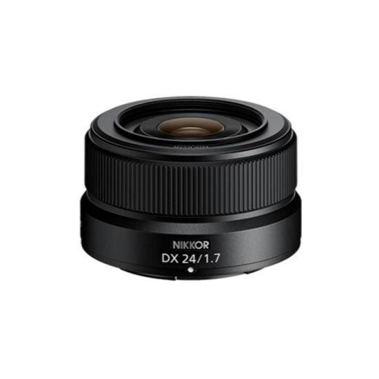 Picture of Nikon NIKKOR Z DX 24mm f/1.7 | Extra-large aperture wide-angle prime lens for APS-C size/DX format Z series mirrorless cameras | Nikon USA Model, Black