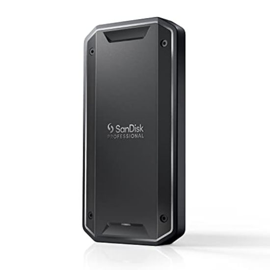 Picture of SanDisk Professional 2TB PRO-G40 SSD - Up to 2700MB/s, Thunderbolt 3 (40Gbps), USB-C (10Gbps), IP68 dust/Water Resistance, External Solid State Drive - SDPS31H-002T-GBCND