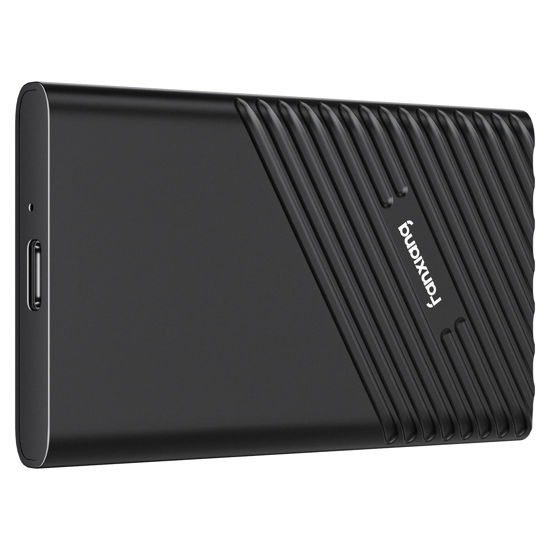 Picture of fanxiang 4TB External SSD Portable, Up to 2000MB/s, External Solid State Drive External Hard Drive, USB 3.2 Gen2 Type-C SSD for iPhone 15/Pro/PC/Laptops/Creators/Gaming