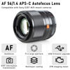 Picture of VILTROX 56mm F1.4 Auto Focus APS-C Frame Lens for Sony E Mount, STM Motor Internal Focus Large Aperture Portrait Fixed Focus Lens for Sony Camera A6000 A6300 A6400 NEX-6 A7S A7C A7 A7RⅢ A7SⅢ A7Ⅲ A7