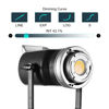 Picture of GVM 300W Video Light Kit, Studio Lighting with Bowens Mount, 2700~7500K,112000Lux@0.5m Photography Lighting with APP DMX, CRI 97+, 8 Scene Lights for Film Recording