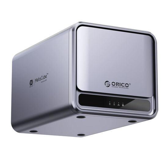 Picture of ORICO Remote Storage for APP-Connect, VPN Exclusive Channel(Data Does Not Go Through Public Cloud), SDVN Encryption, Samba & DLNA Protocol, 2GB RAM DDR4, RAID Function, Home Storage Center - TS200