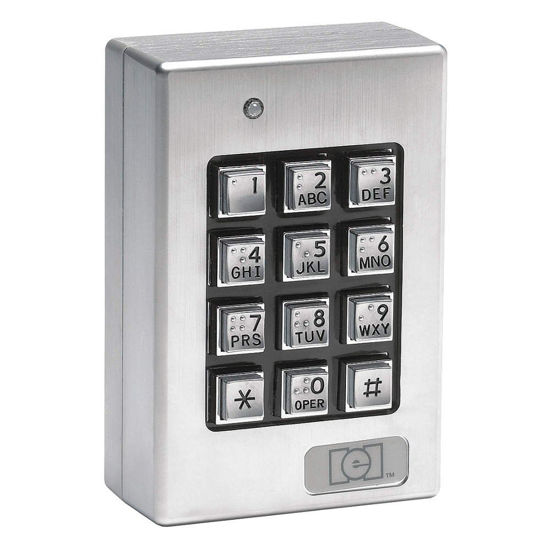 Picture of Linear 212SE Weatherproof Keypad (Silver)