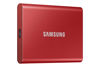 Picture of SAMSUNG T7 Portable SSD, 2TB External Solid State Drive, Speeds Up to 1,050MB/s, USB 3.2 Gen 2, Reliable Storage for Gaming, Students, Professionals, MU-PC2T0R/AM, Red