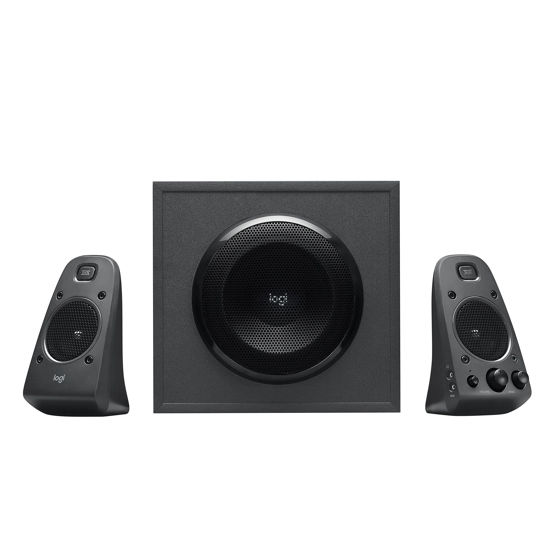 Picture of Logitech Z625 Powerful THX® Certified 2.1 Speaker System with Optical Input, black