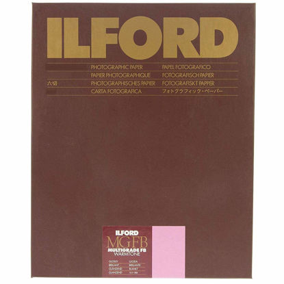 Picture of Ilford Multigrade FB Warmtone VC Variable Contrast B & W Enlarging Paper - 11x14"-50 Sheets - Glossy Surface