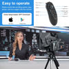 Picture of Teleprompter 14 inch, Pafieo S14 Portable Teleprompter with Cold Shoe, 1/4” & 3/8” Thread, All Metal, No Assembly Required, with Suitcase, Compatible with iPad, Android, DSLR Camera, for YouTube Vlog