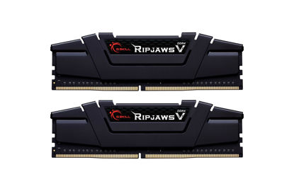 Picture of G.SKILL Ripjaws V Series (Intel XMP) DDR4 RAM 128GB (4x32GB) 3600MT/s CL18-22-22-42 1.35V Desktop Computer Memory UDIMM - Black (F4-3600C18Q-128GVK)