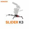 Picture of Konova Camera Slider Dolly K3 80cm (31.5 Inch) Track Aluminum Solid Rail Smooth Slide for Camera, Mobile Phone, DSLR, Payloads up to 49bs (22kg) with Bag