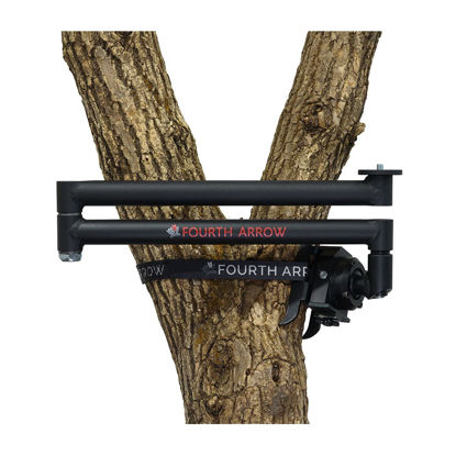 Picture of Fourth Arrow Stiff Arm Camera Arm Mount for Trees, Lightweight, Aluminum, 360 Tool-less Leveling, Stable Bracket for Filming Hunts, Wide Range of Motion