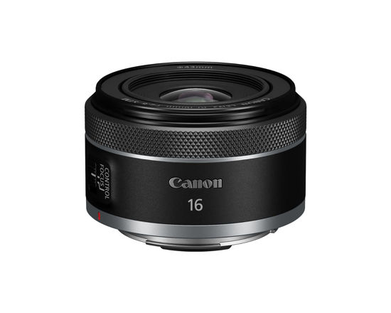 Picture of Canon RF16mm F2.8 STM Lens, Ultra Wide-Angle, Fixed Focal Length Prime Lens, Compatible with EOS R Series Mirrorless Cameras, Black