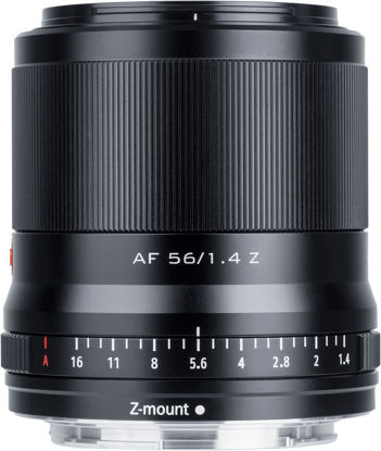 Picture of VILTROX 56mm f/1.4 F1.4 Nikon Z Mount Lens, APS-C Z-Mount Lens for Nikon Zfc Z50 Z6 ii Z7 ii Z5