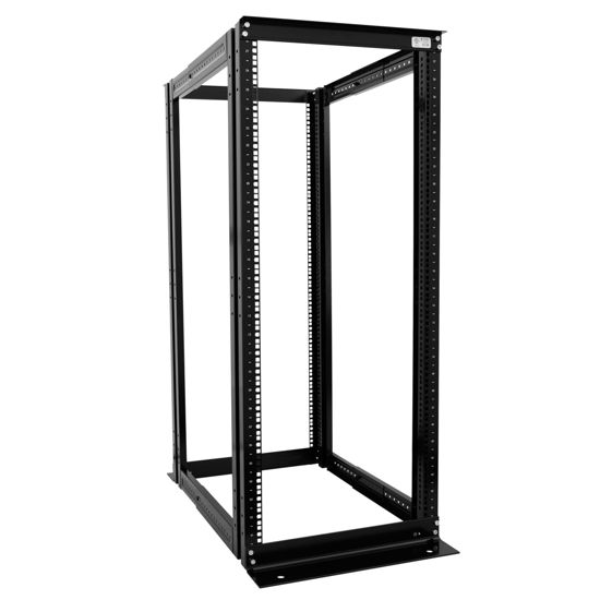 Picture of Raising Electronics Server Rack 4 Post Open Rack Frame Rack Enclosure 19 Inch Adjustable Depth Aluminum (27U,56Inch Height)