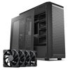 Picture of DARKROCK Classico Storage Master Case ATX Computer Case Mid Tower with 4x120mm Fans, USB 3.0 Ready 10 x3.5'' HDD+3 x2.5'' SDD 360mm Supported on Top & Front Radiator GPU Vertically Mounting Black