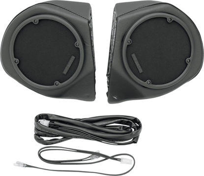 Picture of Hogtunes RR SPKR POD Rear Speaker Pods (2 Pack), Fits 1994-2013 Harley-Davidson Motorcycles