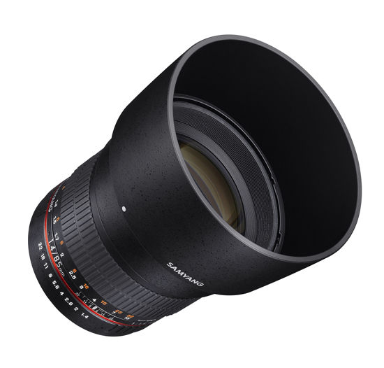 Picture of Samyang SY85M-P 85mm F1.4 Lens for Pentax , Black