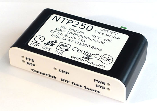 Picture of CenterClick NTP200/NTP250 GPS Based NTP Server Appliance (NTP250)