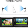 Picture of PPXIA Inflatable Movie Screen Outdoor Projector Screen 20ft, Blow Up Screens Front and Rear Projection with Air Blower, Best for Movie Nights Backyards Pool Party Home Theater