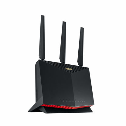 Picture of ASUS RT-AX86U Pro (AX5700) Dual Band WiFi 6 Extendable Gaming Router, 2.5G Port, Gaming Port, Mobile Game Mode, Port Forwarding, Subscription-free Network Security, VPN, AiMesh Compatible