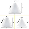 Picture of V-Flat World The Light Cone x Karl Taylor Photo Light & Photo Flash Diffuser - 360 Diffusion for Shooting Reflective Items - Alternative to Photo Box for Product Photography - 3-Piece Kit