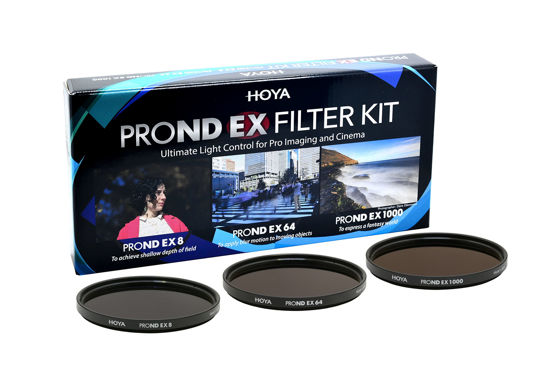 Picture of HOYA PRO ND-EX Filter kit Pro ND8/ND64/ND1000 ø77mm