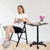 Picture of Flashpoint 28-48" Photography Posing Table for Home and Studio, Height Adjustable Table with 18x27 Matte Black Finish Reflection-Free Table Top is Perfect for Studio and On-Location Photo Shoot