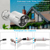 Picture of (HD 2.7K 5.0MP with Audio) 60 Days Storage Outdoor Wired Security Camera Systems PoE Outdoor Surveillance Video System