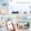 Picture of TIGERSECU 1080P WiFi NVR Security Camera System with 1TB Hard Drive, 4 Channel NVR, Weatherproof Cameras, Two Way Audio, Siren, AI Human Detection