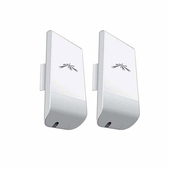 Picture of Ubiqui Networks Nanostation M5 Locom5 Indoor/Outdoor Airmax Cpe 5Ghz High-Power 2X2 Mimo Point To Point Ptp Bridging (2-Pack)