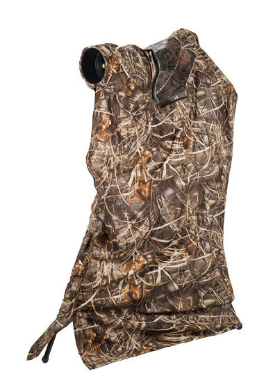 Picture of LensCoat Photo Blind LensHide Water-Repellent Tall, Realtree Max4, Compact (LCLHWTM4)