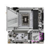 Picture of GIGABYTE Z790M AORUS Elite AX ICE LGA 1700 Intel Z790 M-ATX Motherboard with DDR5, Triple M.2, PCIe 5.0, USB 3.2 Gen2X2 Type-C, Intel Wi-Fi 6E, 2.5GbE LAN, Q-Flash Plus, EZ-Latch Plus