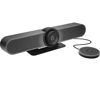 Picture of Logitech Expansion Mic for MeetUp, Plug-and-Play, Indicator Lights, Microphone Type Mono, Wideband, Noise Canceling, PC/Mac/Laptop/Macbook/Tablet - Black