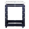 Picture of RackPath 12U Open Frame Server Rack - Heavy Duty 4 Post Adjustable Depth with Casters