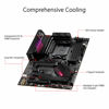 Picture of ASUS ROG Strix AMD AM4 ATX Motherboard - WiFi 6, 2.5Gb LAN, 16 Power Stages, Bundled Hyper M.2 Gen 4 Card, Addressable RGB