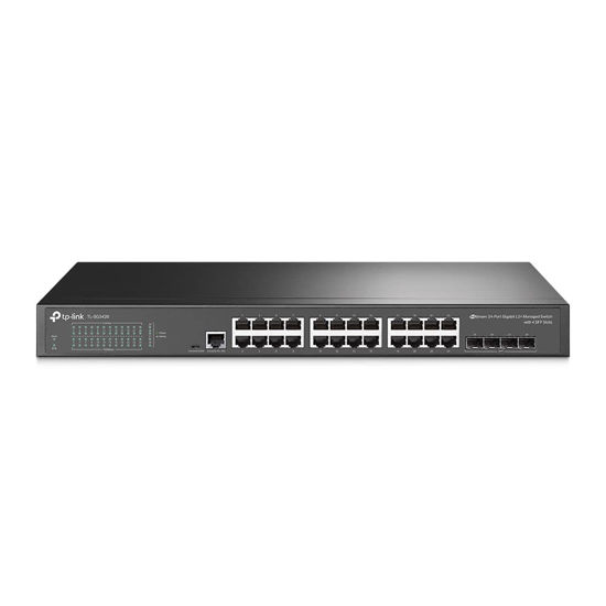 Picture of TP-Link TL-SG3428 | 24 Port Gigabit Switch, 4 SFP Slots | Omada SDN Integrated | L2+ Smart Managed | IPv6 | Static Routing | L2/L3/L4 QoS, IGMP & LAG | 3 Year Manufacturer Warranty