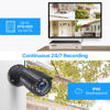 Picture of ZOSI 3K Lite 8CH Home Security Camera System Outdoor Indoor, AI Human/Vehicle Detection, Night Vision, H.265+ 5MP Lite 8 Channel CCTV DVR, 8pcs 1080P 1920TVL Surveillance Bullet Cameras (No HDD)