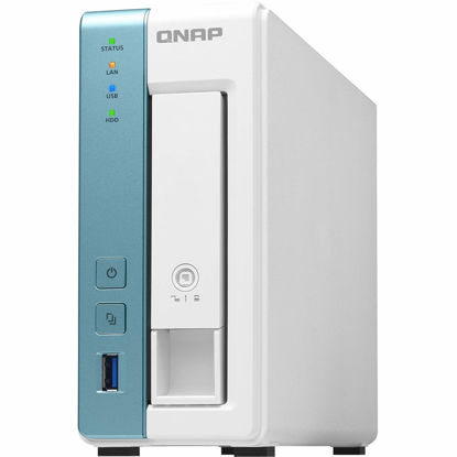 Picture of QNAP TS-131K 1 Bay Home NAS with One 1GbE Port