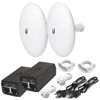 Picture of Wireless Bridge NBE-M5-16 Pre-Configured Bundle of 2, Ubiquiti NanoBeam Point to Point Wi-Fi Bridge Outdoor, Plug and Play 150+ Mbps, 5 GHz, 15+ km Link Range